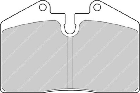 Фото автозапчасти гальмівні колодки, тюнінг FERODO FRP3069H