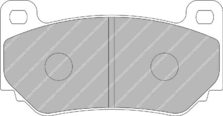 Фото автозапчастини гальмівні колодки (набір) FERODO FRP3085W