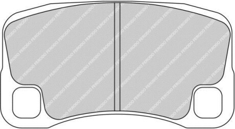 Фото автозапчасти гальмівні колодки, тюнінг FERODO FRP3095H