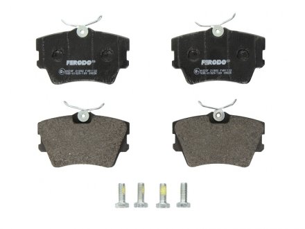 Комплект тормозных колодок задний (с направляющими винтами тормозного суппорта) Volkswagen TRANSPORTER IV 1.8-2.8 07.90-06.03 FERODO FVR1132