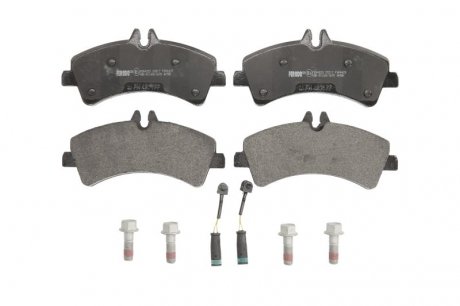 Комплект тормозных колодок задних MERCEDES SPRINTER 4,6-T (B906), SPRINTER 5-T (B906); Volkswagen CRAFTER 30-35, CRAFTER 30-50 1.8-3.5 04.06- FERODO FVR4429 (фото 1)
