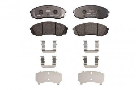 Комплект тормозных колодок передний HYUNDAI H-1 CARGO, H-1 TRAVEL; KIA CARNIVAL III; TOYOTA PROACE, PROACE VERSO 1.5D-2.9D 04.06- FERODO FVR5115 (фото 1)