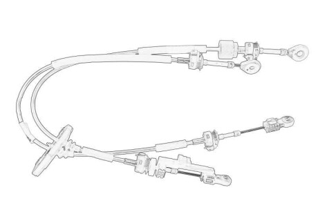 Фото автозапчастини трос важеля КПП FIAT/Alfa/Lancia 55245488