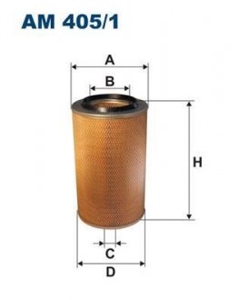 Фільтр повітря FILTRON AM4051