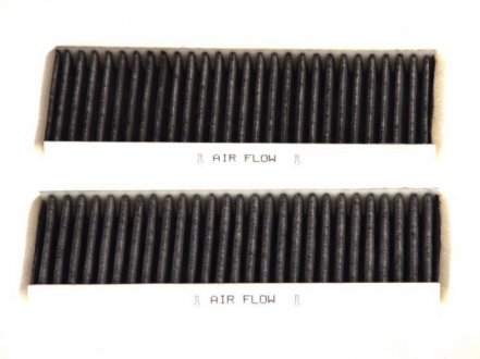Салонний фільтр з активованим вугіллям MAZDA MPV II, RX-8 1.3-3.0 09.99-06.12 FILTRON K 1319A-2X (фото 1)