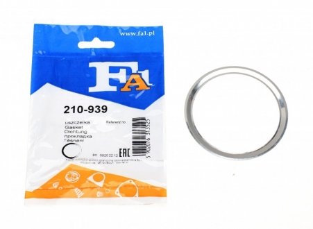 Прокладка трубы выхлопной Fiat Doblo 1.6D 10- (кольцо) Fischer Automotive One (FA1) 210-939 (фото 1)