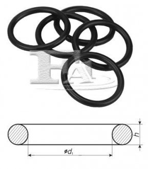 Фото автозапчастини oring 20,00x3,00 NBR 10szt woreczek Fischer Automotive One (FA1) 517170010