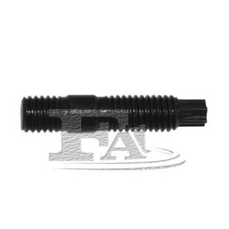 Фото автозапчастини szpilka M8x1,25x10/M8x1,25x22 torx zew. 6-zabkowy E7,czarny ocynk, woreczek 100szt Fischer Automotive One (FA1) 98508009100