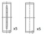 Фото автозапчастини вкладиш колінвалу Fischer Automotive One (FA1) BM1057STD (фото 1)