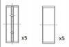 Фото автозапчастини вкладиші корінні (+0,25) Renault 2.0 dCi mot.M9R 7../8.. 06- Fischer Automotive One (FA1) BM1058-025 (фото 1)