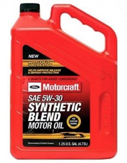 Моторне масло Motorcraft Synthetic Blend 5W-30 4,73 л WSS-M2C961-A1 FORD XO5W305QSP