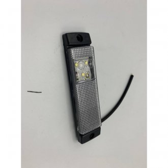 Фото автозапчасти габаритный фонарик KRONE диодный белый 12-24v 3LED FR Form plast FR0194W (фото 1)