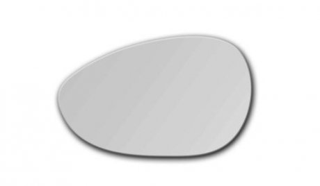 Левый вкладыш зеркала FIAT 500 L 13-17 FPS FP 2618 M11 (фото 1)