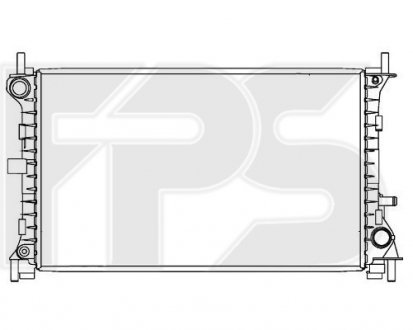 Радіатор охолодження FPS FP 28 A186 (фото 1)