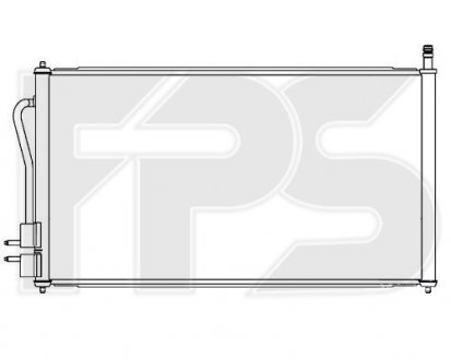 Конденсатор кондиціонера FPS FP 28 K72 (фото 1)