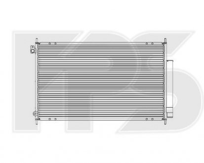 Фото автозапчастини конденсатор кондиціонера FPS FP 30 K274