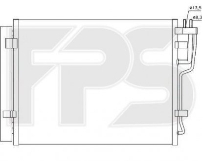Конденсатор кондиціонера FPS FP 32 K170 (фото 1)