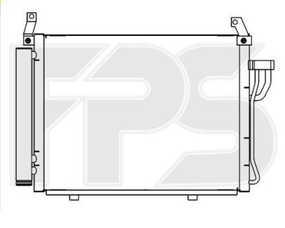 Фото автозапчасти конденсатор кондиціонера FPS FP 32 K58