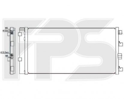 Конденсатор кондиціонера FPS FP 56 K271