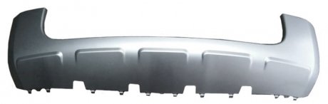 Накладка бампера переднего средняя серый металлик SKODA YETI FPS FP 6413 915