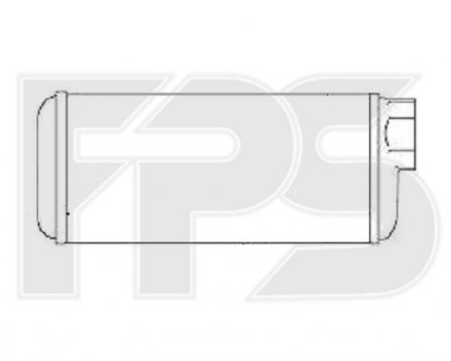 Радіатор пічки FPS FP 64 N166
