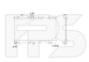 Фото автозапчасти радіатор охолодження FPS FP 67 A452 (фото 1)