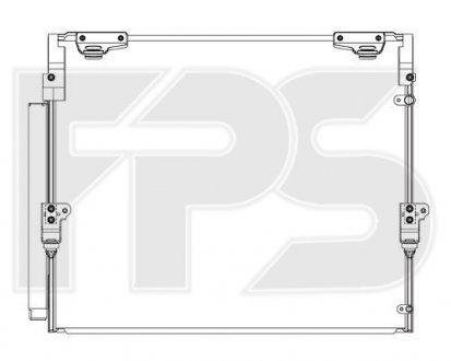 Конденсатор кондиціонера FPS FP 70 K254 (фото 1)