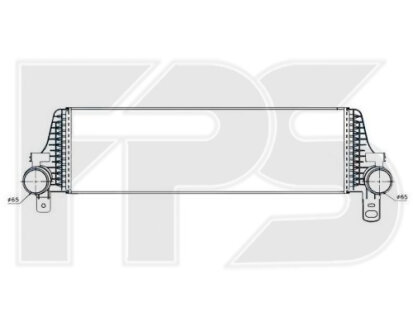Фото автозапчастини радіатор наддуву FPS FP 74 T08