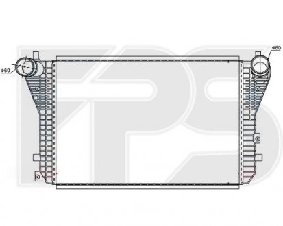 Фото автозапчасти радіатор наддуву FPS FP 74 T110