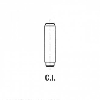 Направляюча клапана (ремонтний розмір D 13,1мм) FRECCIA G11036