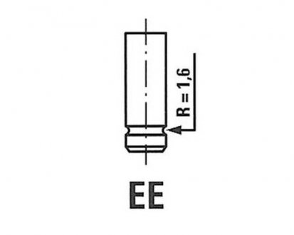 Фото автозапчастини впускний клапан FRECCIA R6123SNT