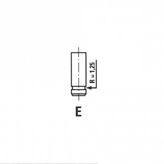Фото автозапчастини клапан двигуна FRECCIA R6130SNT