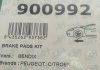 Планка суппорта (переднего) прижимная (к-кт) Citroen Saxo 96-04/Peugeot 205/305/405 79-98 (Bendix) FRENKIT 900992 (фото 6)