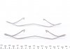 Планка суппорта (переднего) прижимная (к-кт) Citroen Berlingo/Peugeot Partner 1.6 HDi 01- (Ate) FRENKIT 901180 (фото 2)