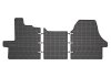Коврики резиновые, 3 шт BASIC, передние, резиновые, цвет черный, CITROEN JUMPER; FIAT DUCATO; PEUGEOT BOXER 12.01-, Dostawczy FROGUM MMT A040 D0095 (фото 1)