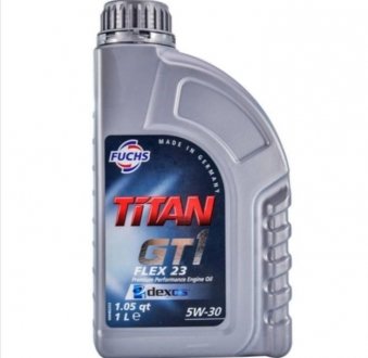 Масло двигателя 5W30 1L Titan GT1 Flex MB 229.31,MB 229.51,MB 229.52,VW 505.00/505.01 FUCHS 601431692