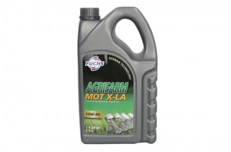 Фото автозапчасти олива для двигуна FUCHS AGRIFARM MOT XLA10W40 5L