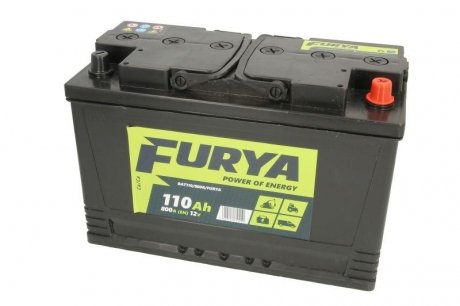 Акумулятор 12V 110Ah/800A AGRO; HD (P+ Standard pole) 350x175x230 B01 - ніжка висотою 10,5 мм (стартер) FURYA BAT110/800R/FURYA