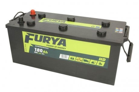 Акумулятор 180Ah/900A HD (L+ Standard Pole) 513x223x218 B00 - без опори (Стартер) FURYA BAT180/900L/HD/FURYA