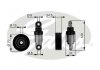 Натягуючий ролик поликлинового ременя BMW 3 (E36), 5 (E34) 1.6/1.8/1.8CNG 01.92-08.00 T38244