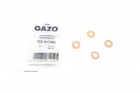 Шайба під форсунку Ford Connect 1.8 TDCI 02-13 (7x13.6x1.6) (к-кт 4шт) GAZO GZ-A1160
