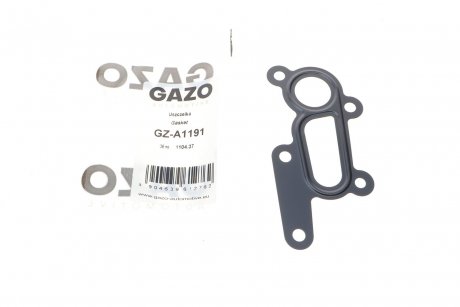 Прокладка корпуса фильтра масляного Citroen C5/Peugeot 307 01-07 (к блоку цилиндров) GAZO GZ-A1191 (фото 1)