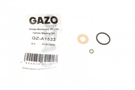 Шайба під форсунку Mercedes Sprinter/Vito CDI (+ прокладки) GAZO GZ-A1533 (фото 1)