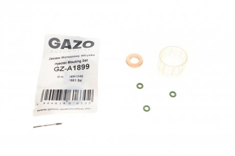 Ремкомплект форсунки Citroen Berlingo 1.6HDi 10- (к-кт на 1шт) GAZO GZ-A1899