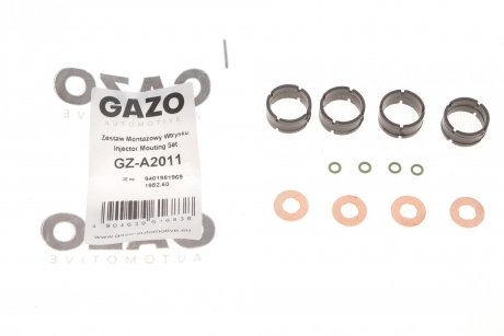 Ремкомплект форсунки Fiat Scudo 2.0 JTD 16V 99-06 (Bosch) (к-кт на 4шт) GAZO GZ-A2011 (фото 1)
