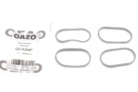 Прокладка коллектора впускного Renault Kangoo 1.6/Trafic 2.0 01- (к-кт) GAZO GZ-A2097