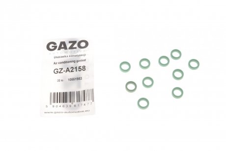 Прокладка компрессора кондиционера уплотнительная Fiat Punto/Panda 1.1-1.9 99- (к-кт) GAZO GZ-A2158 (фото 1)
