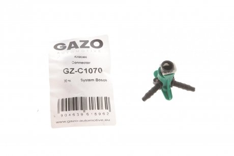 Штуцер шланга обратки Т-образный (пласт.) (Bosch) GAZO GZ-C1070 (фото 1)