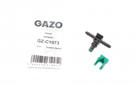 Штуцер шланга обратки Т-подібний (пласт.) (Denso) GAZO GZ-C1073
