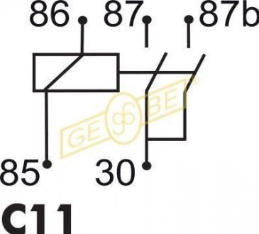 Датчик температури відпрацьованих газів GEBE 9 8058 1